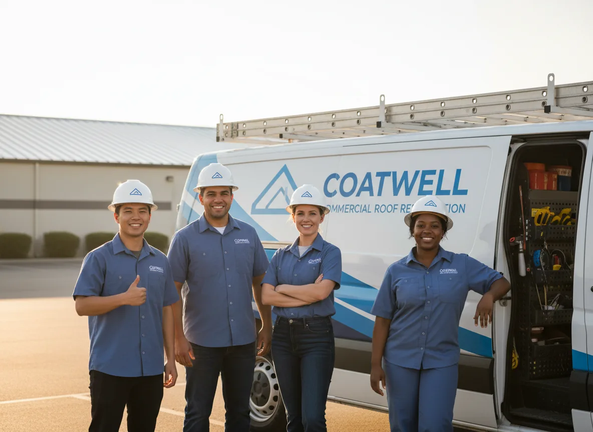 Commercial roof coating company in Woodlawn, VA
